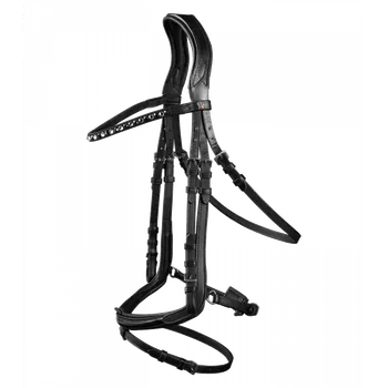 Uzdečka Waldhausen X-Line Freedom černá VB (COB)