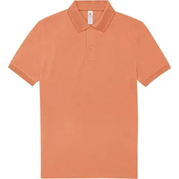 Pánské tričko B&amp;C Unisex polo triko PU426 Amalfi Coral L