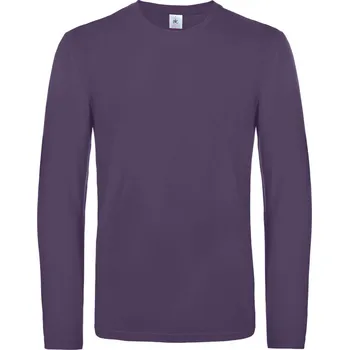 Pánské tričko B C Tričko s dlouhým rukávem z těžké bavlny #E190 LSL