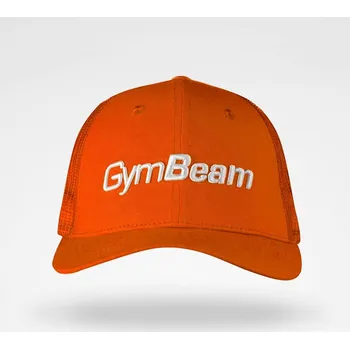Kšiltovka GymBeam Kšiltovka Mesh Panel Cap Orange