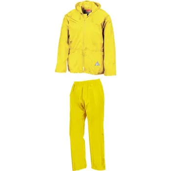 Pláštěnka Result Nepromokavá souprava bunda a kalhoty R095X Neon Yellow L