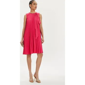 Dámské šaty Nissa Koktejlové šaty RC14842 Růžová Regular Fit 42