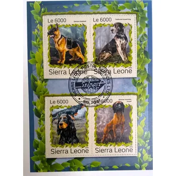 Sběratelství Aršík Sierra Leone - psi