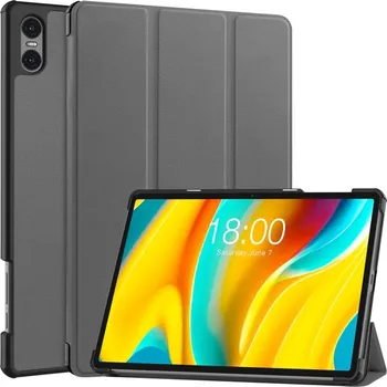Pouzdro na tablet VSECHNONAMOBIL 69739 LEATHER Zaklápací kryt pre Teclast T50 Pro šedý