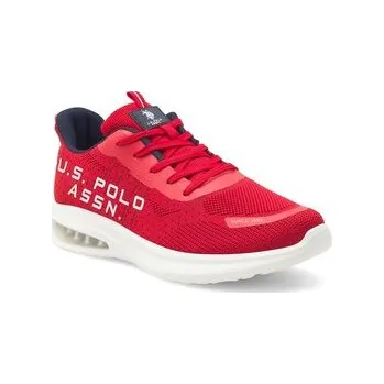Dámské tenisky U.S. Polo Assn. Sneakersy ACTIVE001 Červená 41