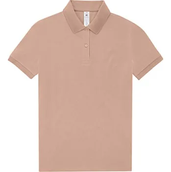Dámské tričko B&C Dámské polo triko PW463 Nude XL
