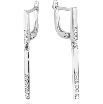 Hodinky Náušnice Bonore - Bílé Zlato 585 - Diamant 128731