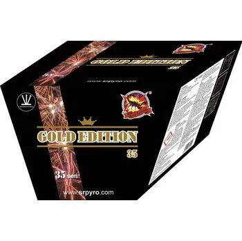Zábavní pyrotechnika Kompaktní ohňostroj Gold Edition 35 ran