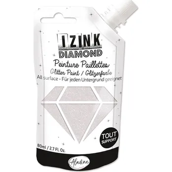Speciální výtvarná barva Aladine Diamantová barva Aladine Izink Diamond, 80 ml - nacré, perleťová