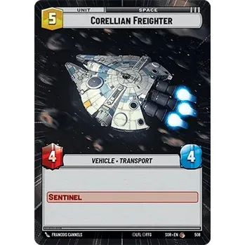 Karetní hra Corellian Fighter 508 - Spark of Rebellion Extras Typ karty: Foil