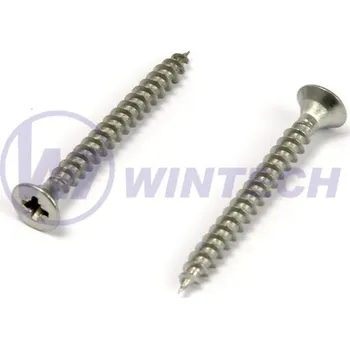 Vrut Vrut do dřeva záp. hl. 4x40 PZ, A2 Balení: 500 ks SAABE40040AA4K