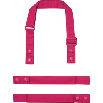 Pracovní zástěra Premier Workwear Gastro zástěra - popruhy PR191 Hot Pink (ca. Pantone 215C) 2,5 x 90 cm