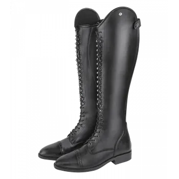 Jezdectví Vysoké jezdecké boty ELT Portland Polo černá široká 38