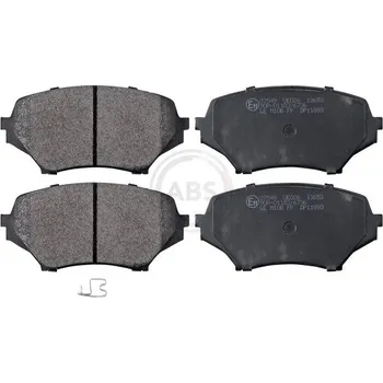 Brzdová destička Sada brzdových destiček, kotoučová brzda A.B.S. 37549