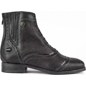 Jezdecká obuv Kožená jezdecká pérka Moretta Camilla Černá 39