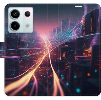 Pouzdro na mobilní telefon Flipové pouzdro iSaprio - Modern City - Xiaomi Redmi Note 13 Pro 5G / Poco X6 5G