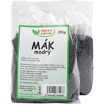 IPJ NATUR s.r.o. Mák modrý ČR 250g ZP 2316