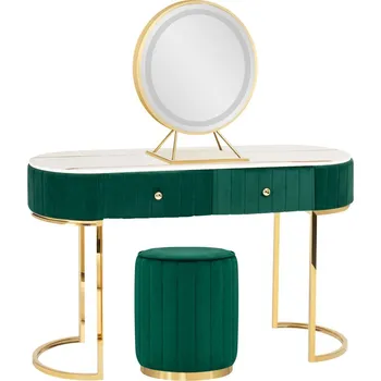 Toaletní stolek VELVET T11 ZELENÁ WC