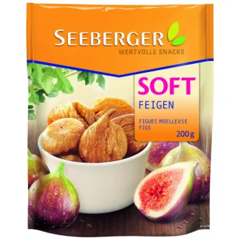 Sušené ovoce Seeberger Měkké fíky 200g