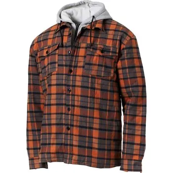 Rybářské oblečení Savage Gear Bunda Twin Shirt Jacket Orange/Grey - XXL