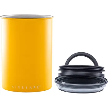 Káva Airscape dóza na kávu 500g - Matte Yellow
