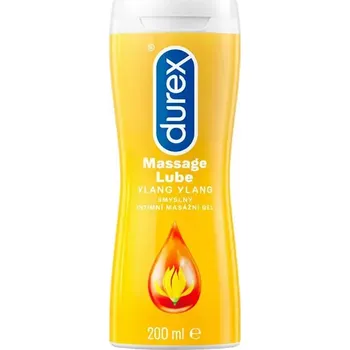 Lubrikační gel Durex Play masážní gel 2v1 Ylang Ylang 200 ml