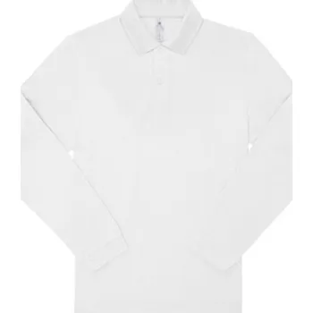 Dámské tričko B&C Unisex polo triko PU425 White 3XL