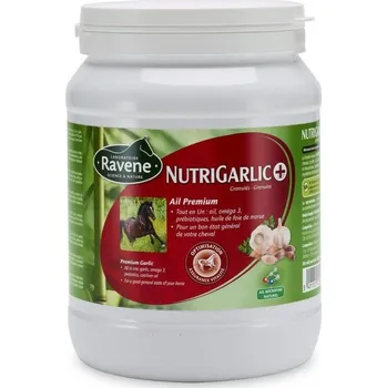 Krmivo pro koně Česnek pro koně RAVENE NUTRIGARLIC+ 900g