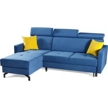 Sedací souprava Rohová sedací souprava Candy, modrá (Mono 241)