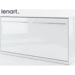 Výklopná postel NOET VI 90x200 cm, bílý lesk/bílý mat +možnost VÝNOSU + vyzvednutí ZDARMA