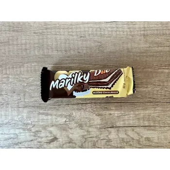Čokoláda Marilky Duo mléčno-čokoládové 33g