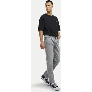 Pánské džíny Jack & Jones Jeansy Chris 12209663 Šedá Relaxed Fit 36_32
