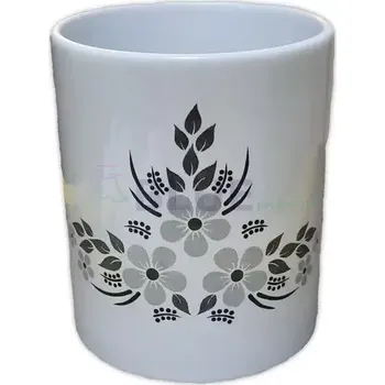 Keramický hrnek s potiskem květ č.01 330ml
