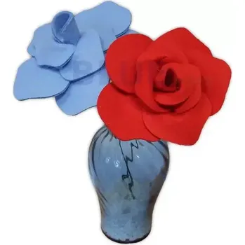 Party dekorace Růže z plsti velká XL 01