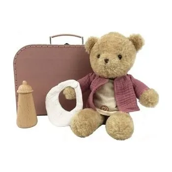 plyšák Miś Morrisette z ubrankami w walizce