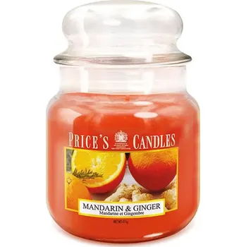 Svíčka Price’s PRICE´S MIDI svíčka ve skle Mandarinka & Zázvor - hoření 90h