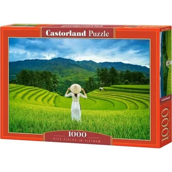 Puzzle Castorland 1000 dílků - Rýžová pole ve Vietnamu