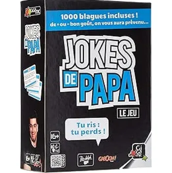 Desková hra Karetní hra Gigamic Jokes de Papa, 16+