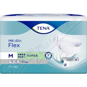 Inkontinenční kalhotky TENA Flex Super Medium ink.kalh.s pásem 30ks730458