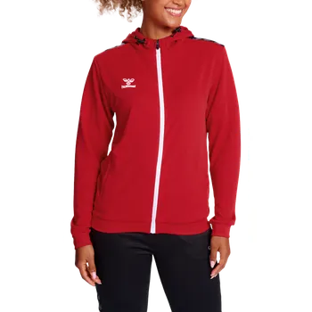 Dámská mikina Mikina s kapucí Hummel HMLAUTHENTIC PL ZIP HOODIE WOMAN 219981-3062 Velikost XS