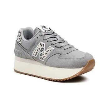 Dámské tenisky New Balance Sneakersy WL574ZDB Šedá 40