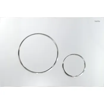 Splachovací tlačítko kielle Gemini II - Ovládací tlačítko splachování, lesklý chrom