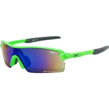 Módní doplněk Dětské sluneční brýle 3F BITS - neon zelené sáček ZDARMA