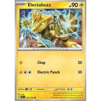 Volný čas Pokémon TEF 053/162 Electabuzz - Temporal Forces Stav: Near Mint, Verze: NORMAL