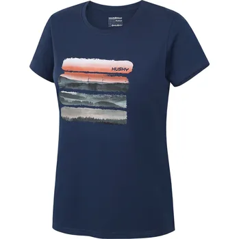 Dámské tričko Husky Dámské bavlněné triko Tee Vane L XL, dark blue