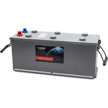 Trakční baterie fg-FORTE 6PT125 WET trakční blok 12V 125Ah C5 167Ah C20 510 x 175 x 225 mm (Trakční blok WET s kapalným elektrolytem)