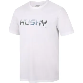 Husky Pánské bavlněné triko Tee Wild M M, white