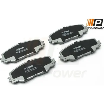 Brzdová destička Sada brzdových destiček, kotoučová brzda ProfiPower 1B1171