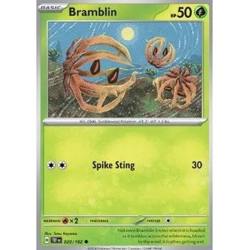 Volný čas Pokémon TEF 020/162 Bramblin - Temporal Forces Stav: Near Mint, Verze: NORMAL
