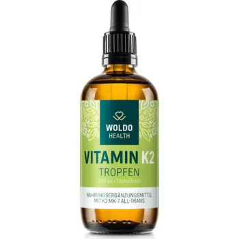 Přírodní produkt WoldoHealth® Vitamín K2 Vegan MK-7 200 μg 50 ml